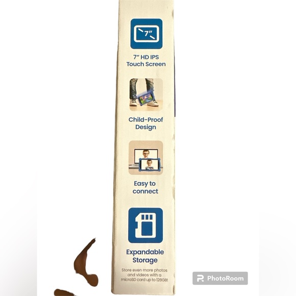 Contixo Kids V10 Blue 7” Kids Tablet Android 11 Go Edition New In Box - Picture 3 of 12